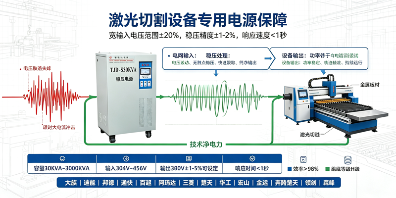 激光专用稳压器为切割机设备保驾护航