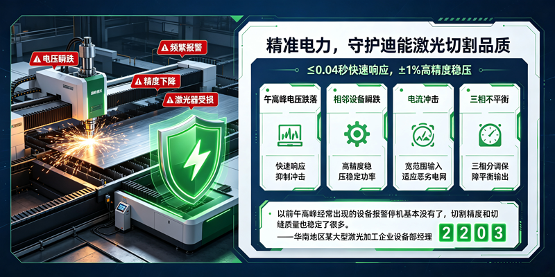 腾骏达配套服务迪能激光专用稳压器
